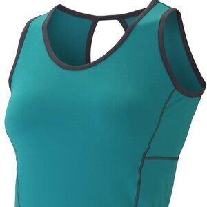 Marmot Eclipse Sport Tank - M NWT Blue Tile